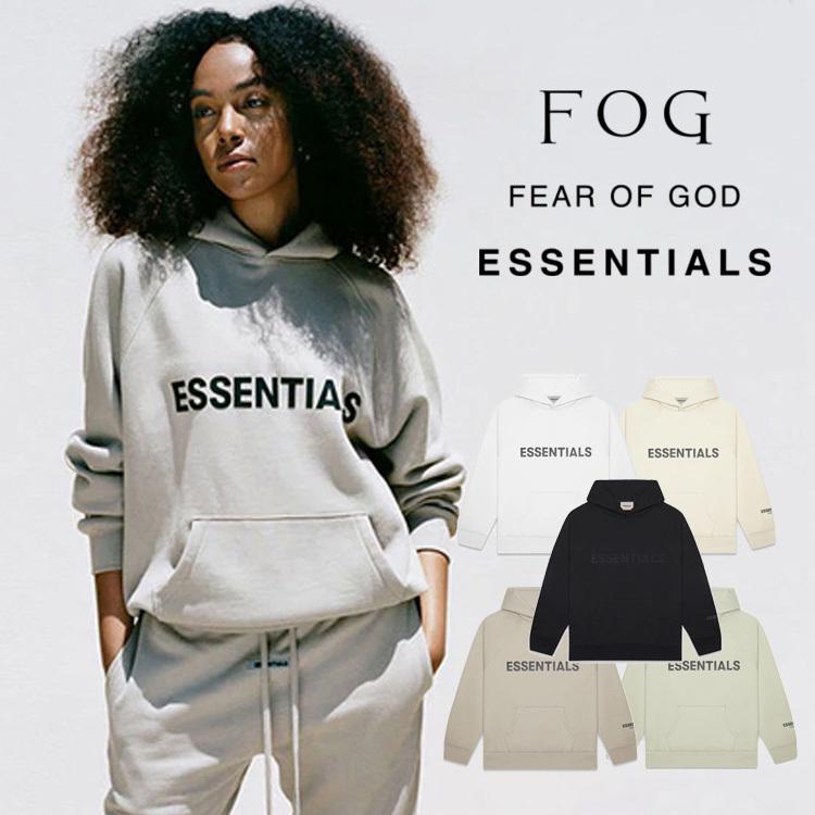 エフオージエッセンシャルズ FOG ESSENTIALS FRONT LOGO HOODIE ロゴパーカー プルオーバー メンズ mens スウェット｜g-field