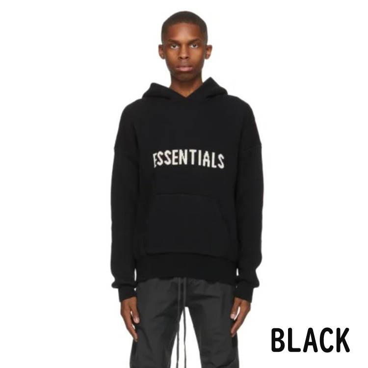 essentials エッセンシャルズ ニットパーカー Sサイズ FOG ESSENTIALS ニットパーカー Fear Of God Essentials Hoodie