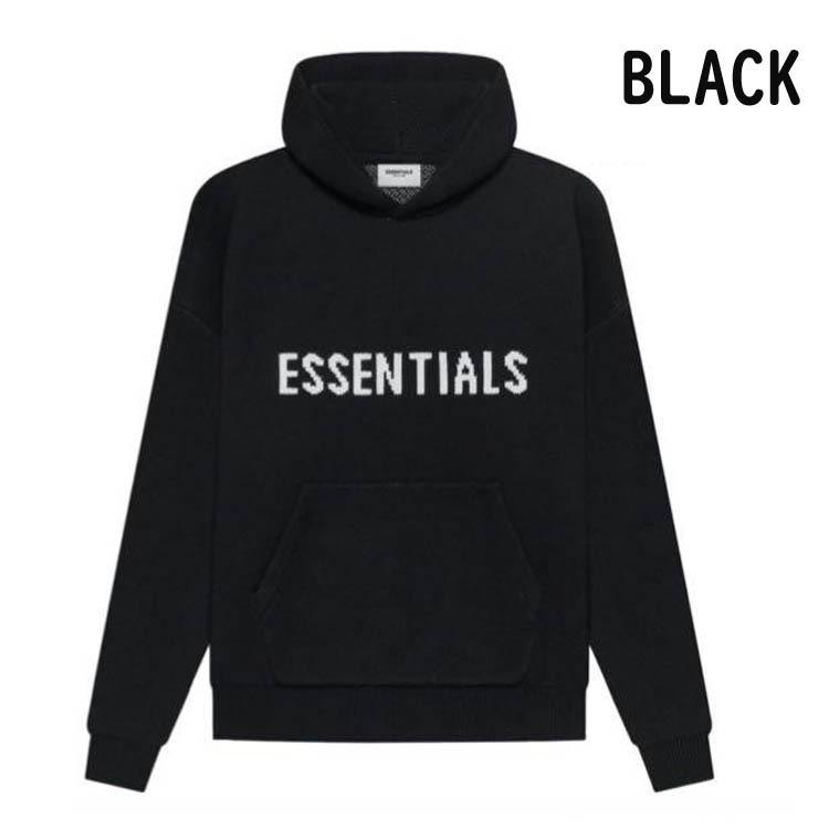 FOG ESSENTIALS(エッセンシャルズ)FRONT LOGO HOODIE KNIT フロントロゴニットフーディー パーカー 大きいサイズ メンズ レディース｜g-field｜03