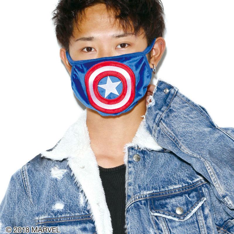 Gマーベル マスク Onoturn ごのたん マスク キャプテンアメリカ マーベル Marvel ファッション キャラクター おしゃれ Usa 自撮り アベンジャーズ ヒーロー Gnt0287 G Field 通販 Yahoo ショッピング