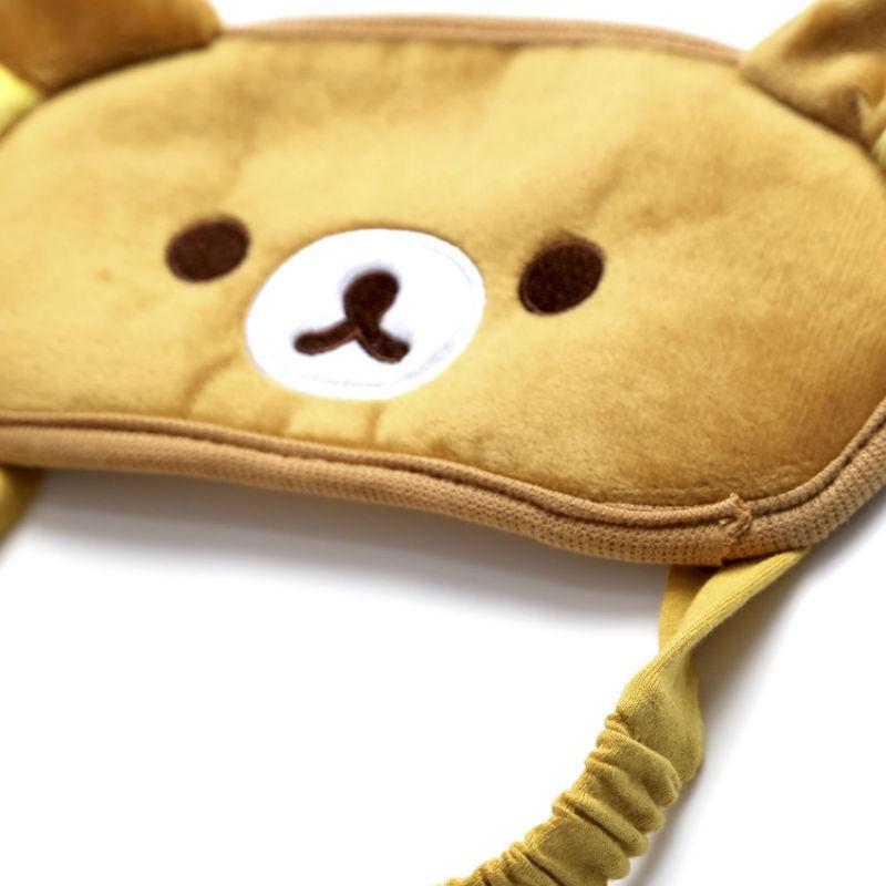 Gonoturn ゴノタン Rilakkuma Sleep Mask アイマスク リラックマ かわいい キャラクター 旅行 移動 バス 電車 飛行機 トラベルグッズ Gnt03 G Field 通販 Yahoo ショッピング