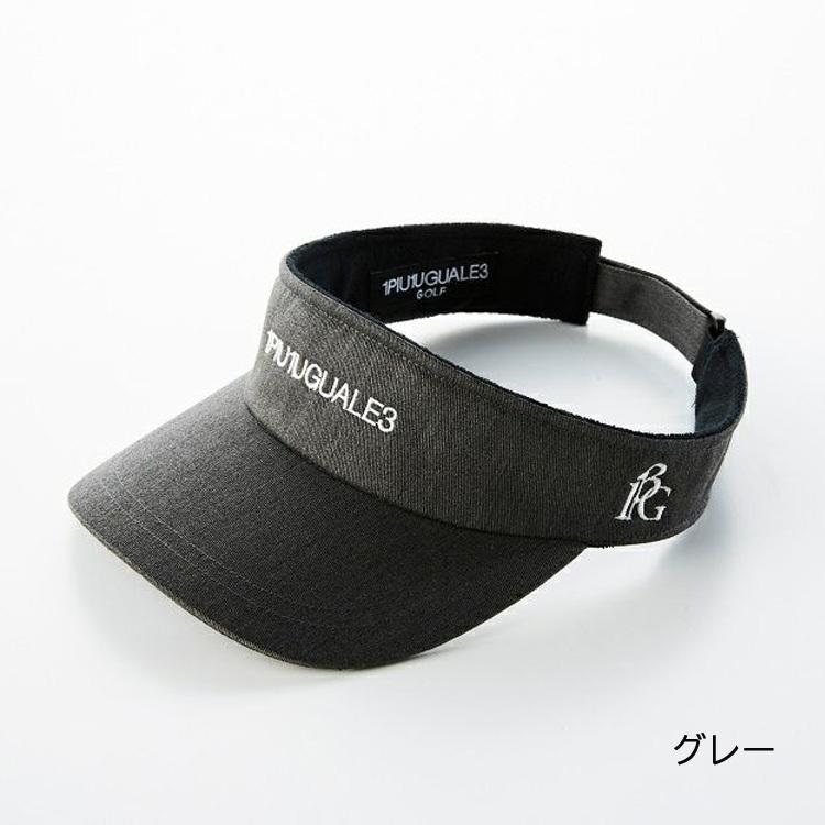 当店だけの限定モデル 1piu1uguale3 GOLF サンバイザー アクセサリー