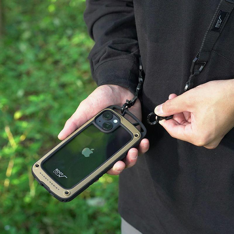 GRAVITY Shock Resist Case Elk. ROOT CO ルートコー 【iPhone14Pro