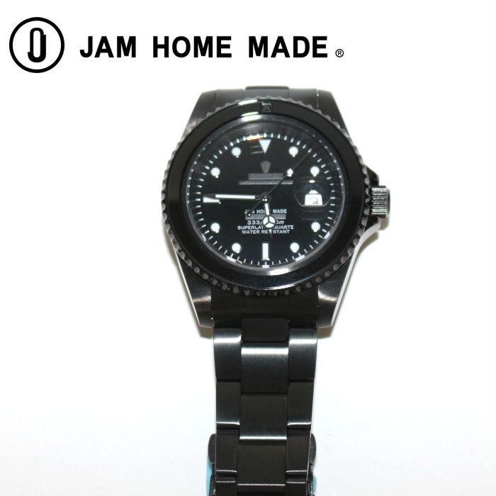 JAM HOME MADE ジャムホームメイド 時計 ジャムダイヤモンドウォッチ -BLACK- 腕時計 :j-wt001-bk:G FIELD -  通販 - Yahoo!ショッピング