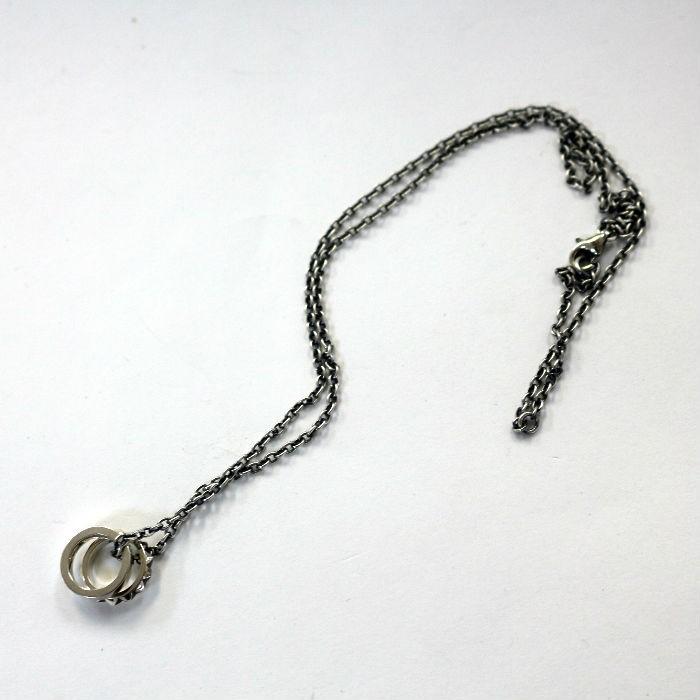 ジャムホームメイド Jam Home Made スタッズ ダブルラブ ベビー リングネックレス M アクセサリー メンズ レディース Jg Nc003 S G Field 通販 Yahoo ショッピング