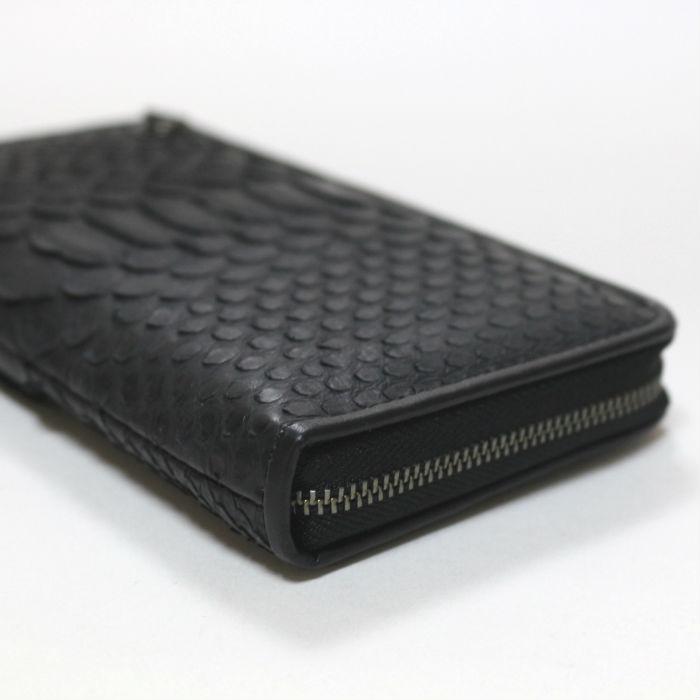 美品 ジャムホームメイド タンニン鞣し レザー セミ ロング ウォレット 黒 美品 ジャムホームメイド タンニン鞣し レザー セミ ロング