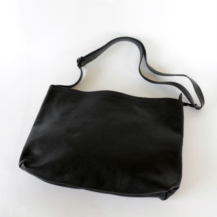 ジャムホームメイド JAM HOME MADE アリゾナレザーサコッシュ -BLACK