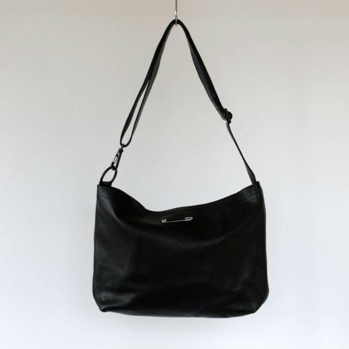 ジャムホームメイド JAM HOME MADE アリゾナレザーサコッシュ -BLACK