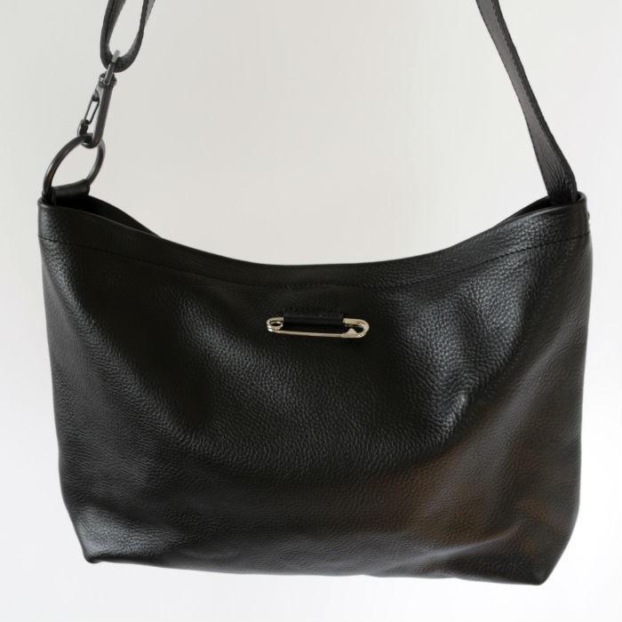 ジャムホームメイド JAM HOME MADE アリゾナレザーサコッシュ -BLACK