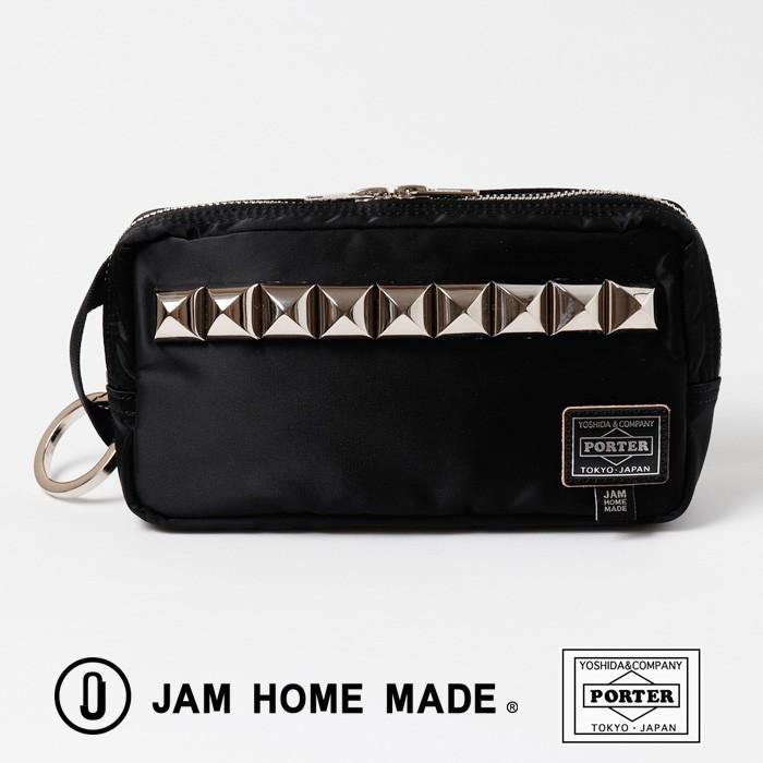 ポーター PORTER JAM HOME MADE ジャムホームメイド スタッズポーチ ポーチ セカンドバッグ バッグ ブラック  :jpobg022:G FIELD - 通販 - Yahoo!ショッピング