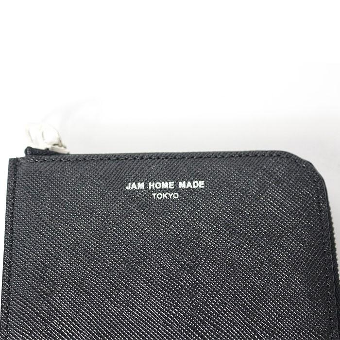 【美品】JAM  MADE SO 沖嶋 信 コラボ 財布 ウォレット 黒 JAM HOME MADE ジャムホームメイド 財布 沖嶋 信 - SO MODEL