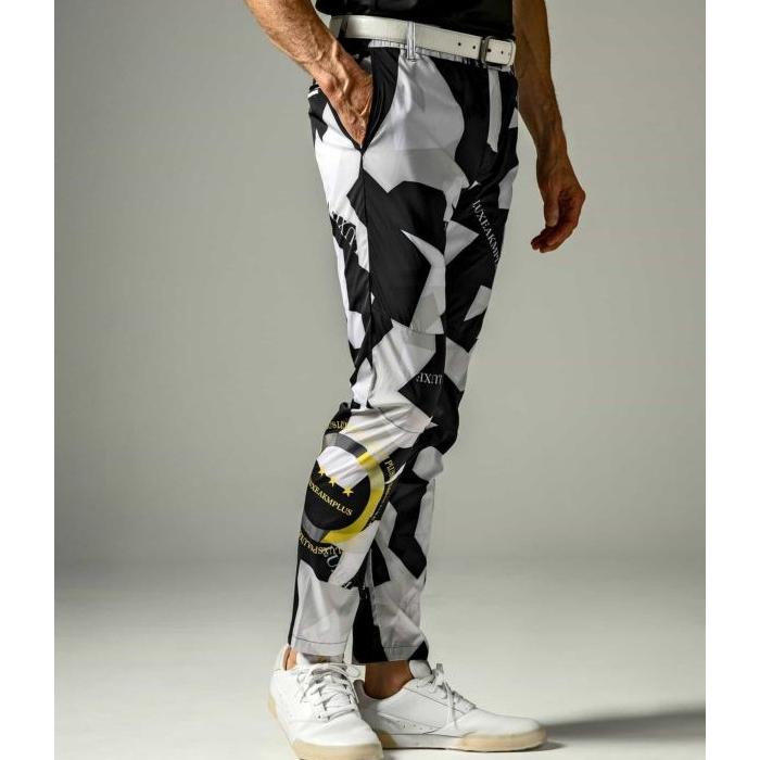 LUXE AKM PLUS カモ柄トラックパンツ ゴルフ スポーツ LUXEAKMPLUS