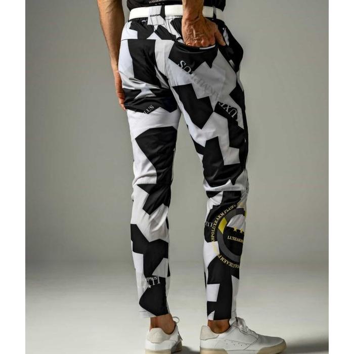 LUXE AKM PLUS カモ柄トラックパンツ ゴルフ スポーツ LUXEAKMPLUS