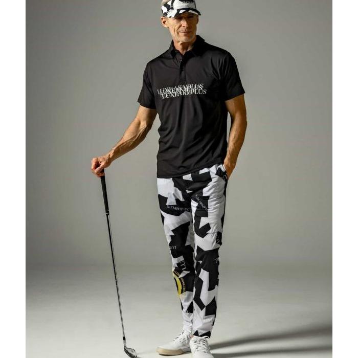 LUXE AKM PLUS カモ柄トラックパンツ ゴルフ スポーツ LUXEAKMPLUS