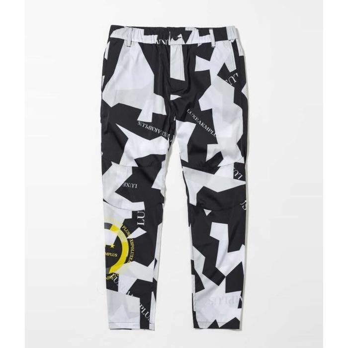 LUXE AKM PLUS カモ柄トラックパンツ ゴルフ スポーツ LUXEAKMPLUS