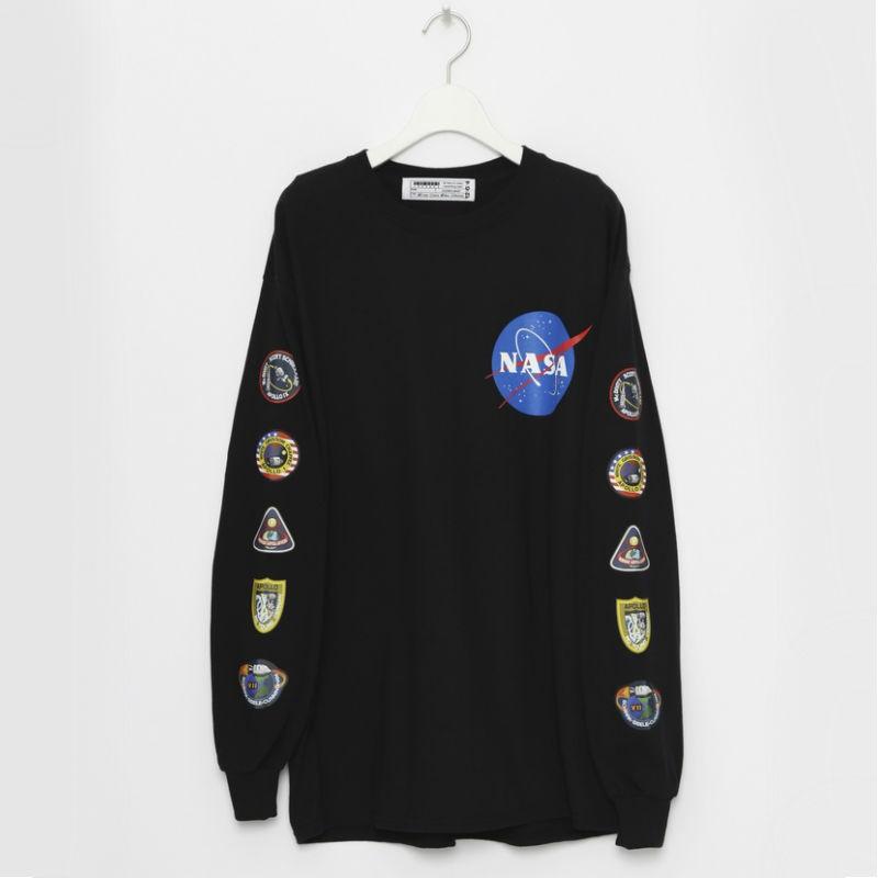 LEGENDA レジェンダ NASA ナサ コラボ ロンT T-shirt ロングTシャツ