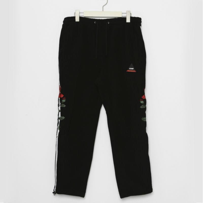 LEGENDA レジェンダ Rose Embroidery サイドライントラックパンツ