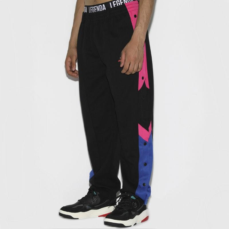 LEGENDA レジェンダ Side snap ジャージパンツ メンズ ボトムス