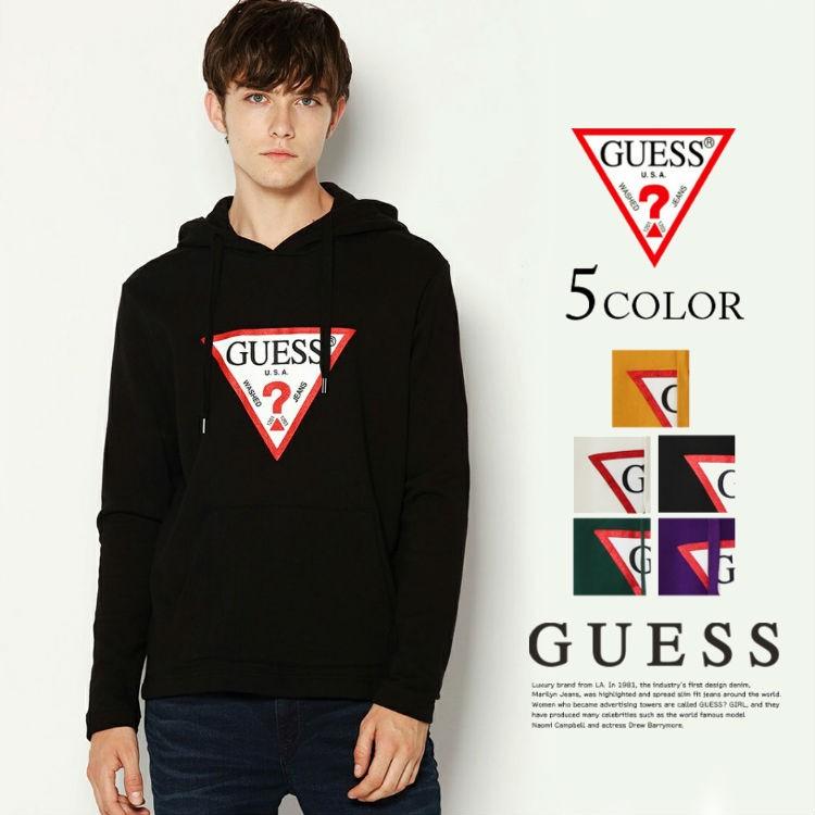 ゲス GUESS パーカー メンズ レディース 新作 ゲスパーカ スウェット 2019秋冬モデル 新作 ユニセックス 男女兼用  :mi3k9471k:G FIELD - 通販 - Yahoo!ショッピング