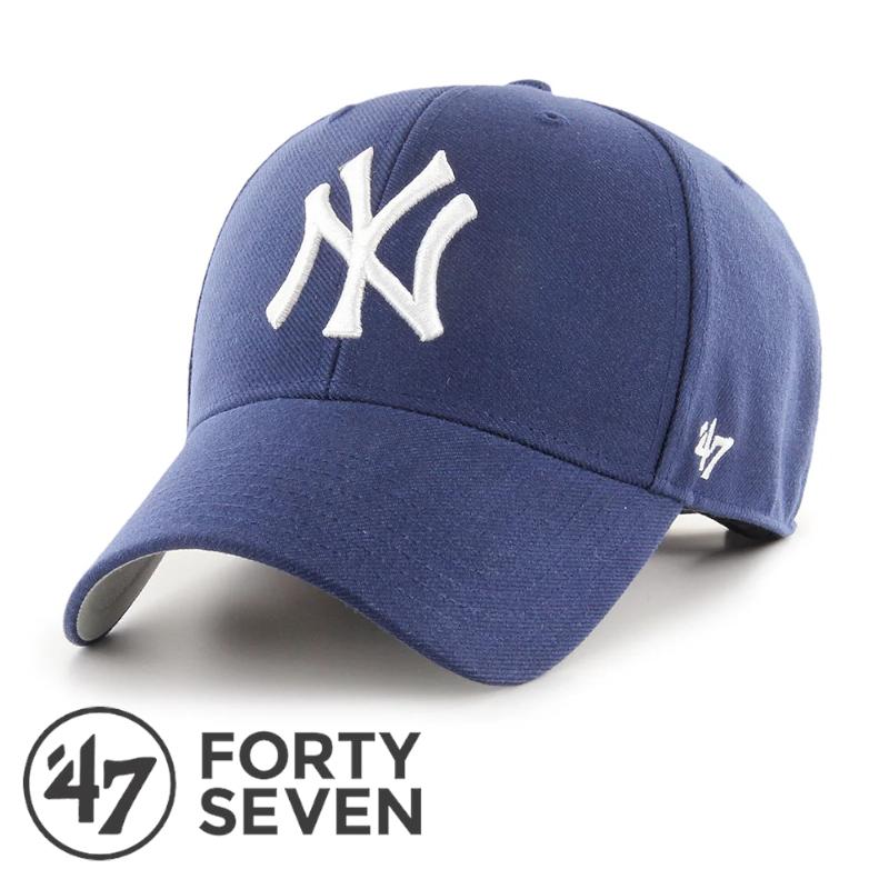 ヤンキース キャップ NY 野球 MLB メジャーリーグ フォーティーセブン 帽子 カジュアル スポーツ Yankees ’47 MVP Light Navy