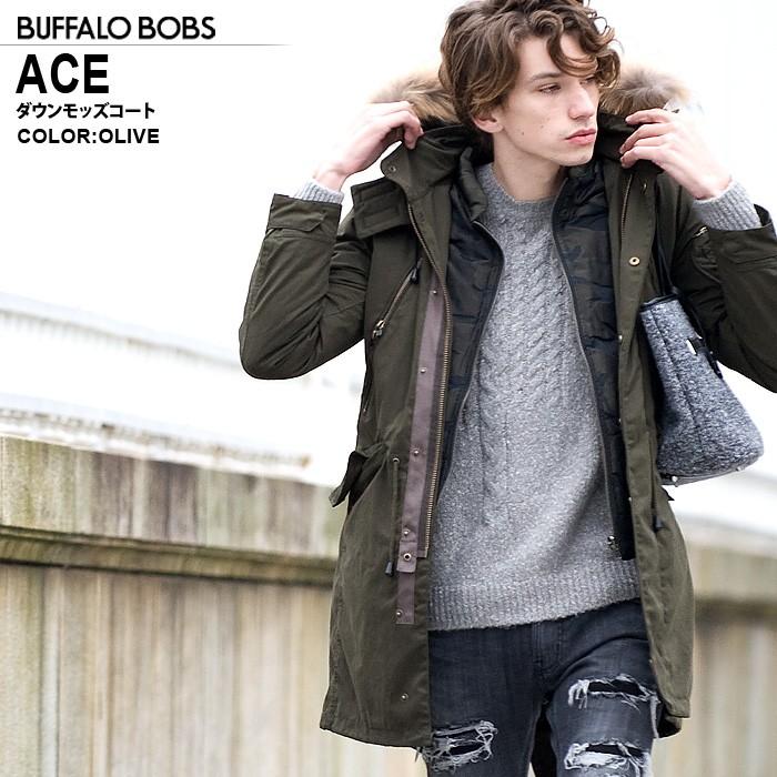 Buffalo Bobs バッファローボブス Ace M 51 ダウン モッズコート ダウンコート ミリタリー ジャケット Myb6402 G Field 通販 Yahoo ショッピング
