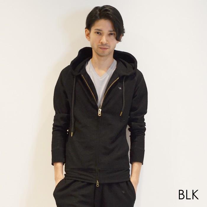 1PIU1UGUALE3 RELAX ウノピゥウノウグァーレトレ ウノピュ ウノピュウノ パイルフードパーカ メンズ パーカー 1PIU1UGUALE3 RELAX ウノピゥウノ ウグァーレトレ パイルフードパーカ