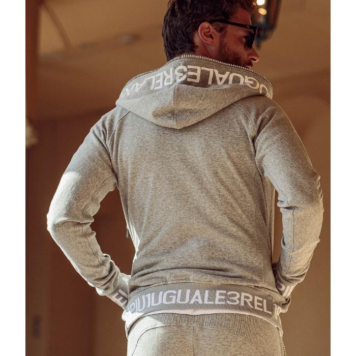 ウノピゥウノウグァーレトレ 上下セット セットアップ メンズ リブロゴ