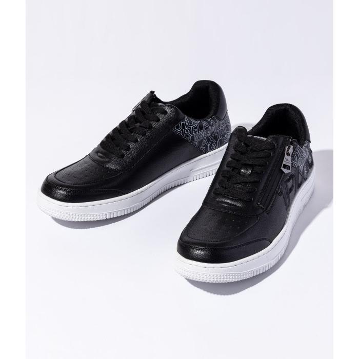 1PIU1UGUALE3 RELAX モノグラムコートスニーカー メンズ シューズ 靴