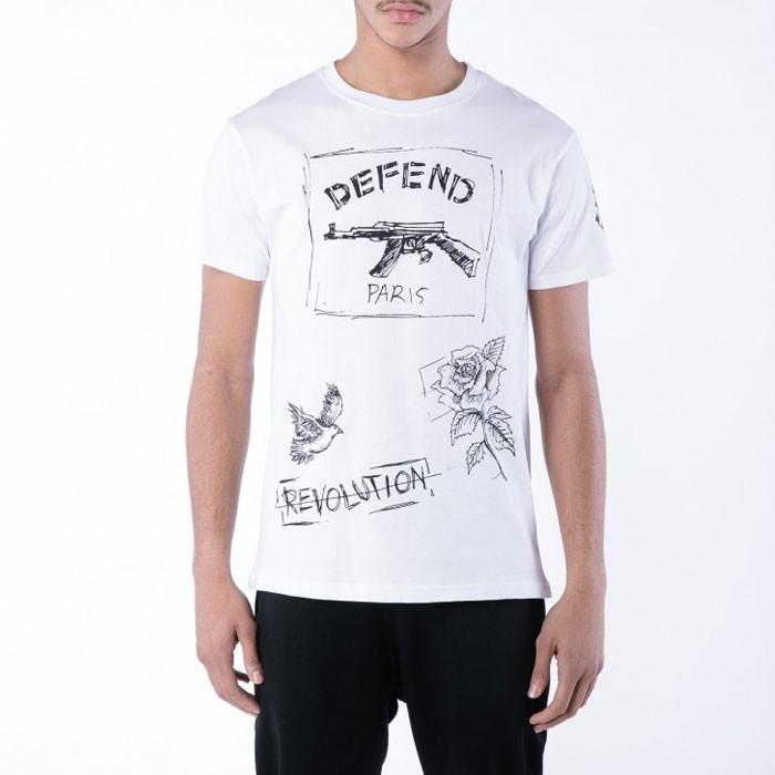 DEFEND PARIS ディフェンド パリス WINS DRAWING T-SHIRT Tシャツ
