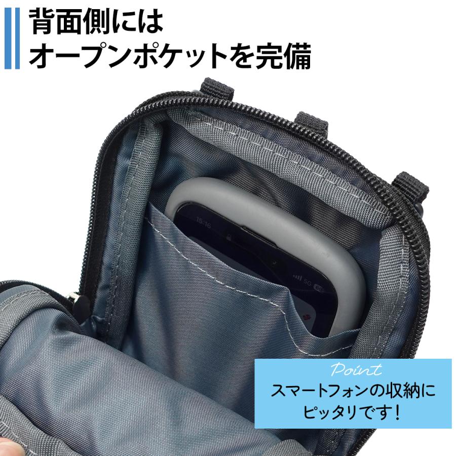 ★フィン。【スマホショルダー／ペンケース】tambourine チャコール ☆フィン。様専用【スマホショルダー／ペンケース】tambourine チャコール