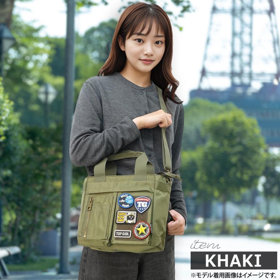 TOP GUN トートバッグ ショルダーバッグ ナイロンツイル