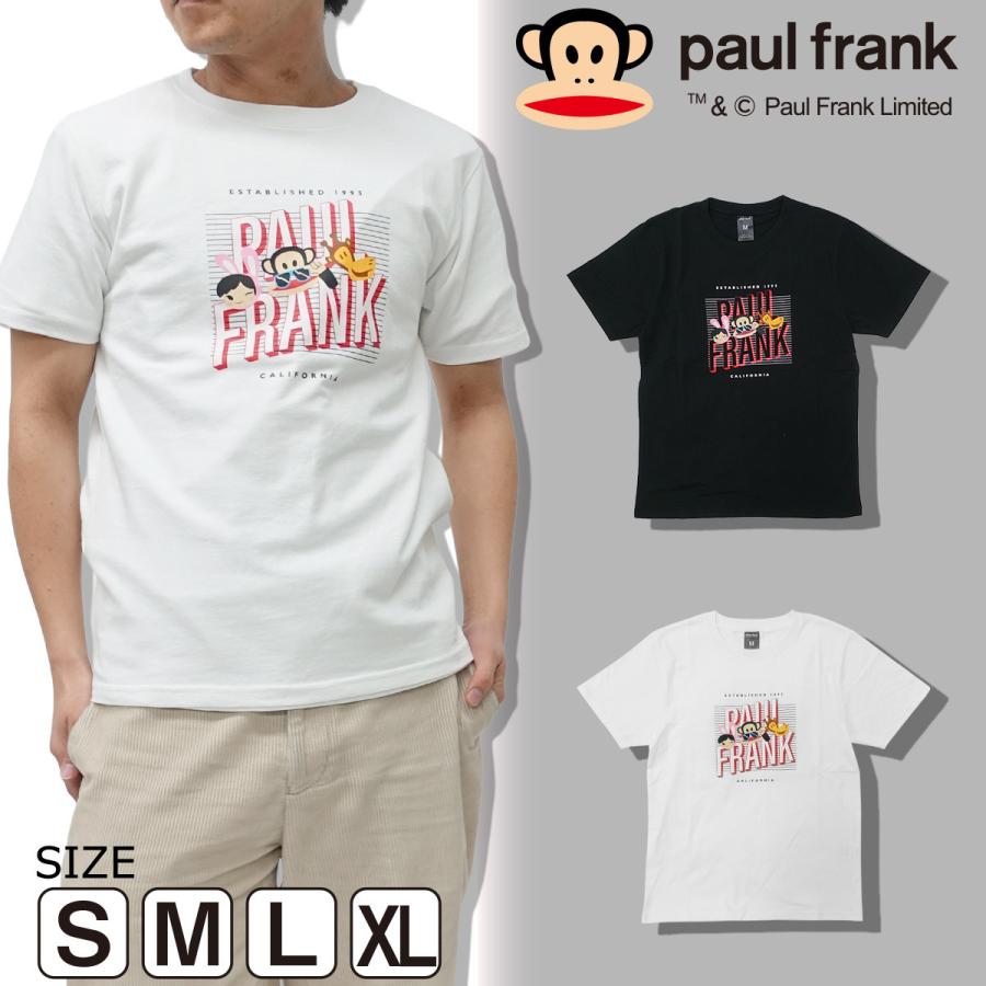 Paul Frank ポールフランク 集合 Tシャツ メンズ 半袖 ブラック ホワイト S M L Xl ガレージファインヤフー店 通販 Yahoo ショッピング