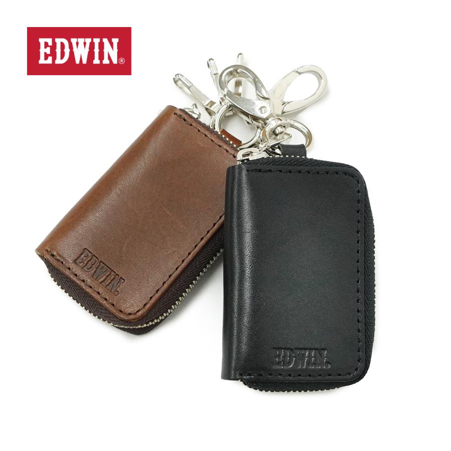 EDWIN（エドウィン） エドウイン キーケース スマートキー 日本製 本革