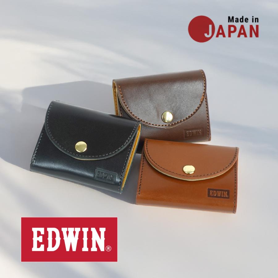 EDWIN（エドウィン） エドウイン 財布 サイフ 三つ折財布 小型 折財布