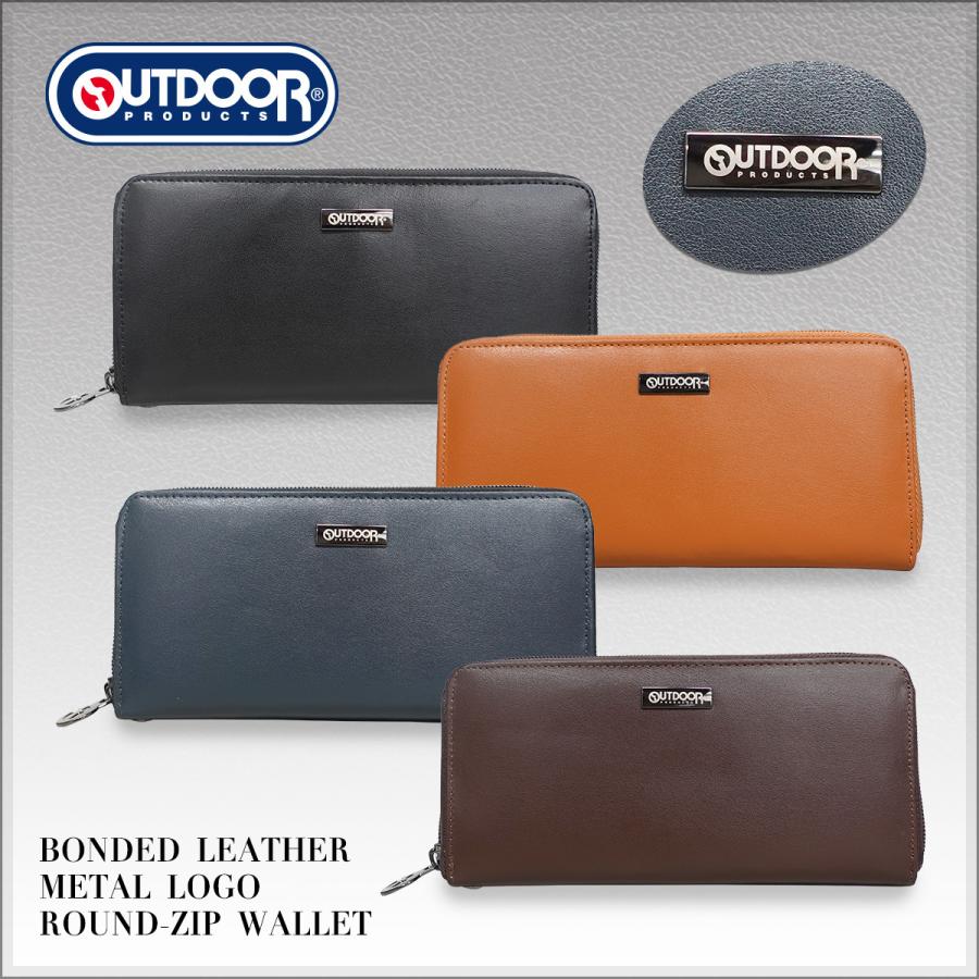 Outdoor Products アウトドアプロダクツ財布 サイフ 長財布 メンズ レディース 再生革 ラウンドジップ ウォレット プレゼント ギフト ガレージファインヤフー店 通販 Yahoo ショッピング