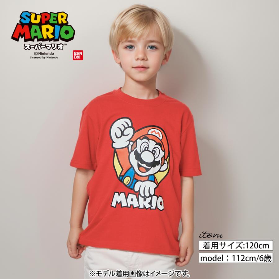 任天堂（Nintendo） スーパーマリオ 子供服 キッズ Tシャツ KIDS 