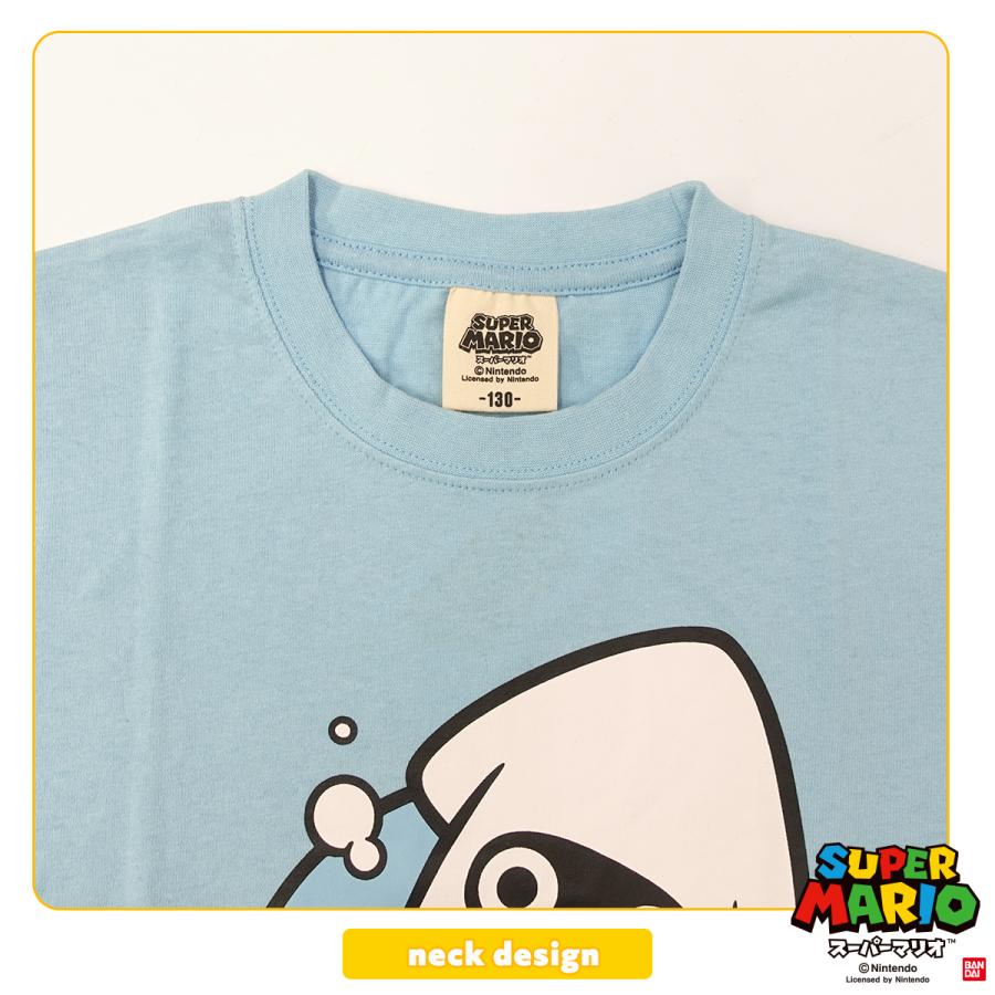任天堂（Nintendo） スーパーマリオ 子供服 キッズ Tシャツ KIDS