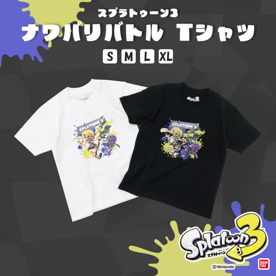 任天堂（Nintendo） スプラトゥーン3 Splatoon3 Tシャツ 半袖 グッズ