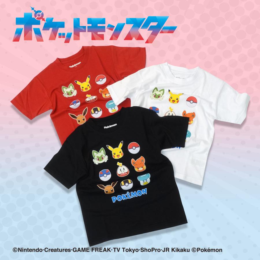 ポケットモンスター ポケモン pokemon Tシャツ キッズ 子供服 半袖