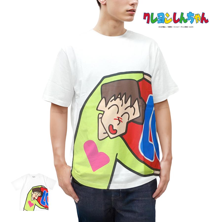 クレヨンしんちゃん Tシャツ メンズ 半袖 しんちゃん ヨシりん グッズ