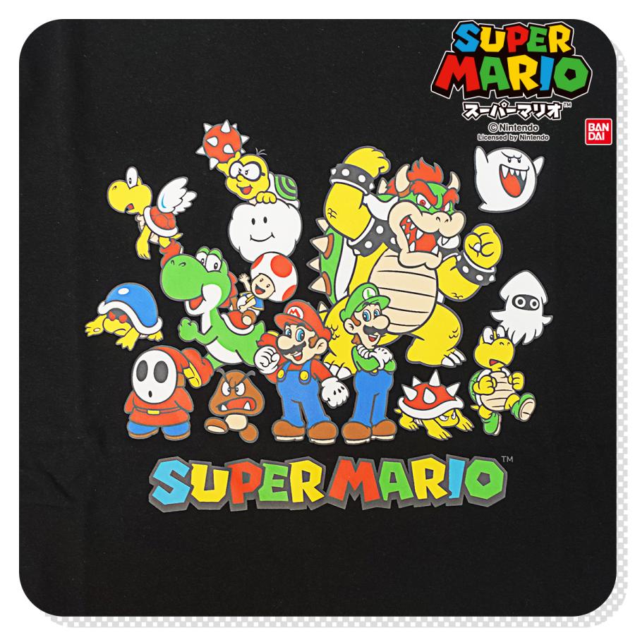 任天堂（Nintendo） スーパーマリオ メンズ レディース Tシャツ マリオ