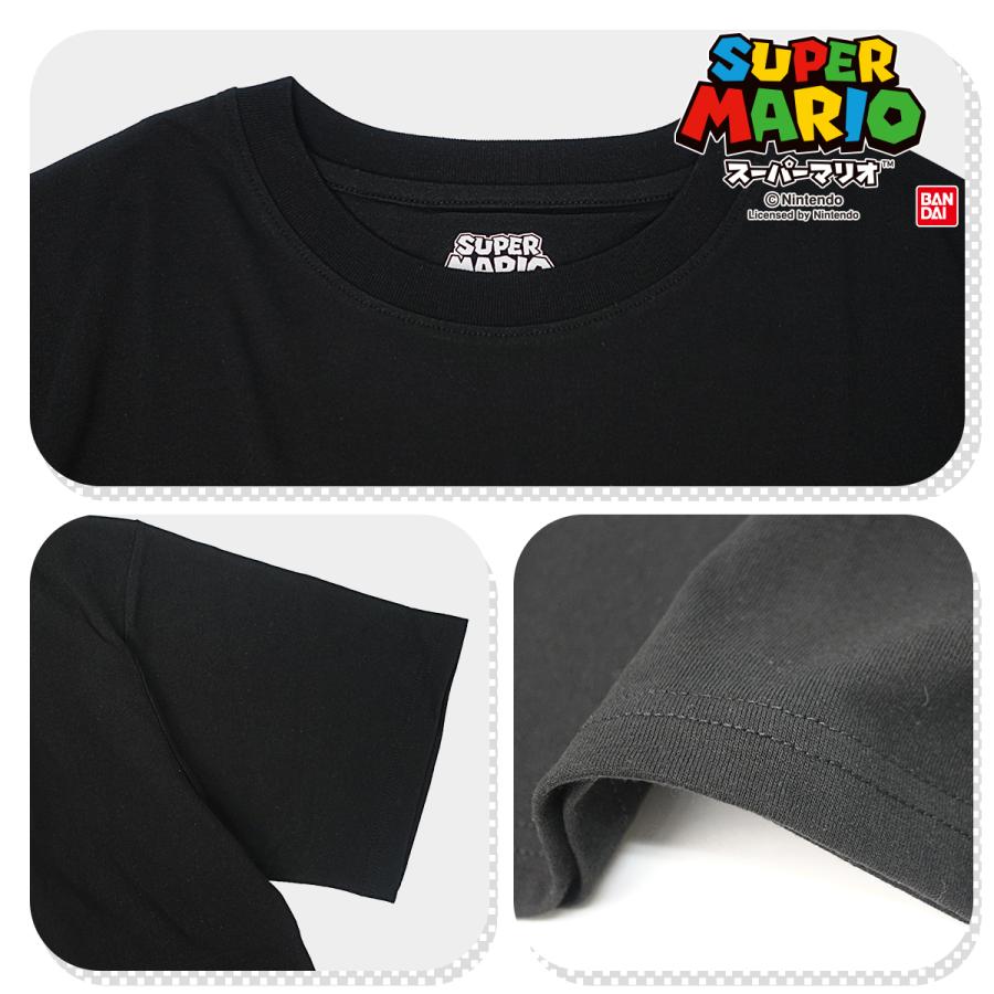 任天堂（Nintendo） スーパーマリオ メンズ レディース Tシャツ マリオ