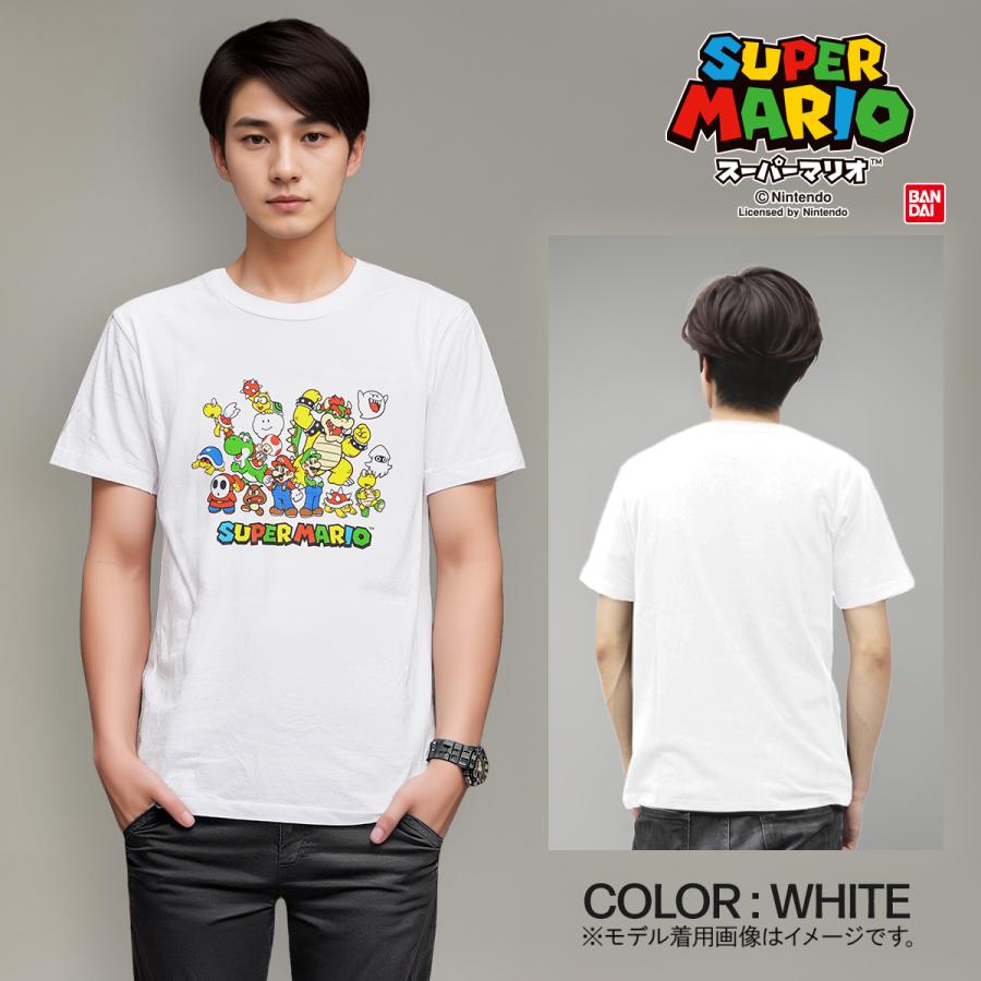 任天堂 スーパーマリオ メンズ レディース Tシャツ マリオ