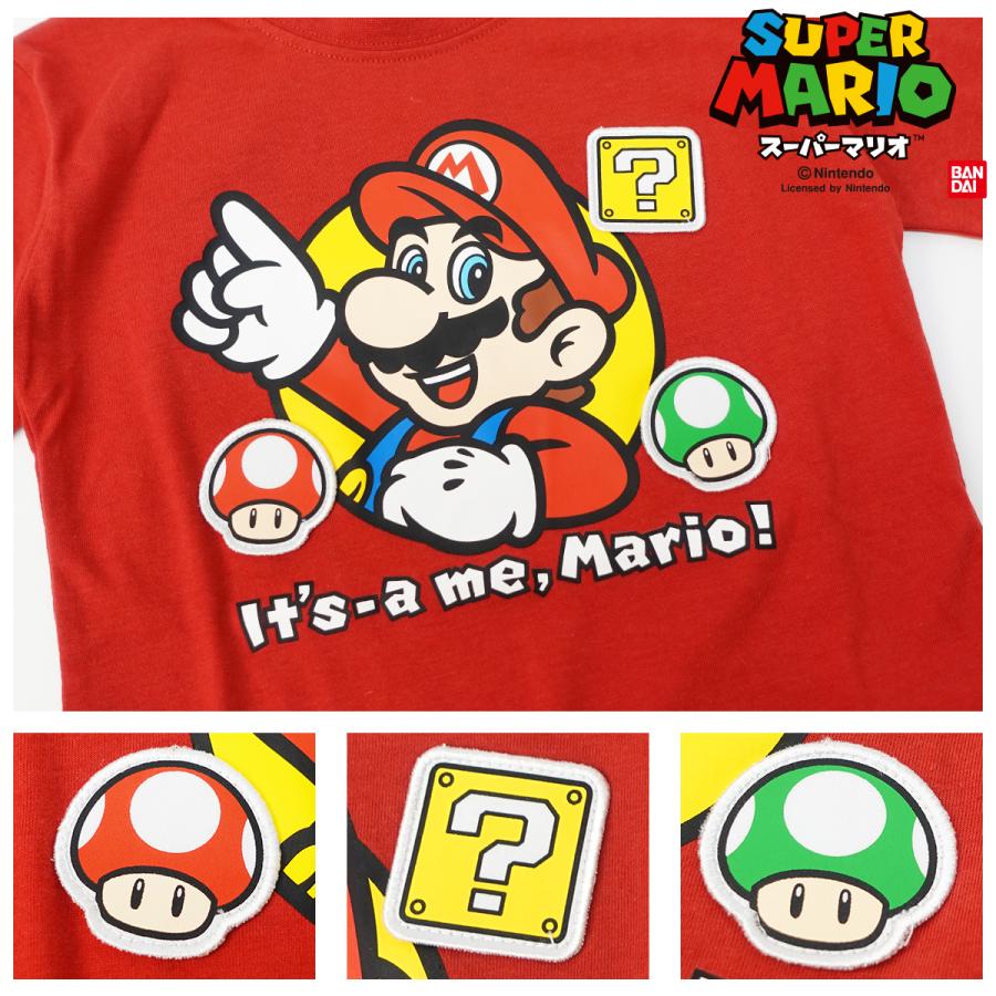マリオ 1986年 当時モノ キッズ用 Tシャツ マリオ 1986年 当時モノ