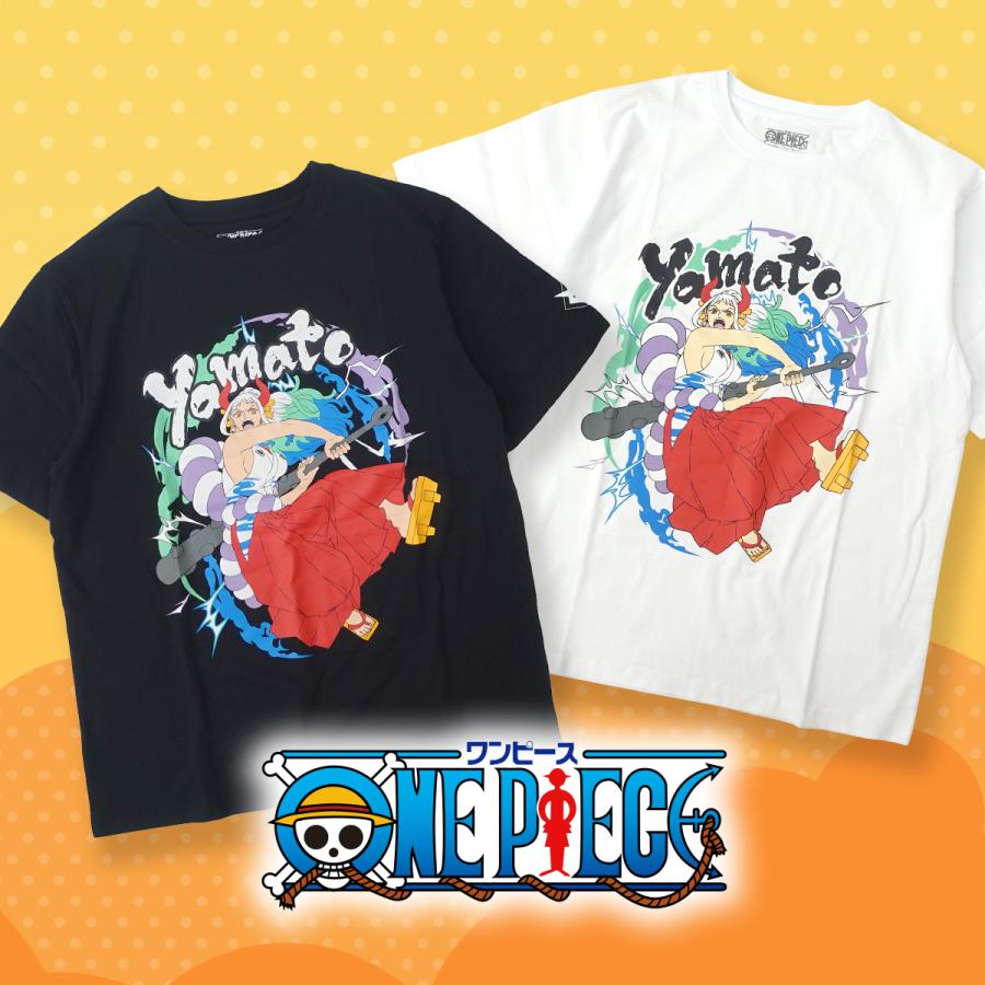 ワンピース ONE PIECE Tシャツ 半袖 グッズ ヤマト ワノ国編 メンズ 黒