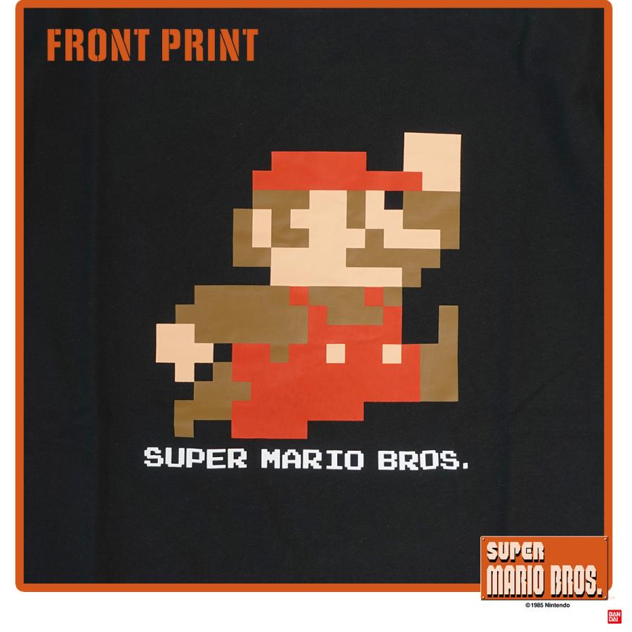 任天堂（Nintendo） スーパーマリオ ブラザーズ Tシャツ メンズ ドット
