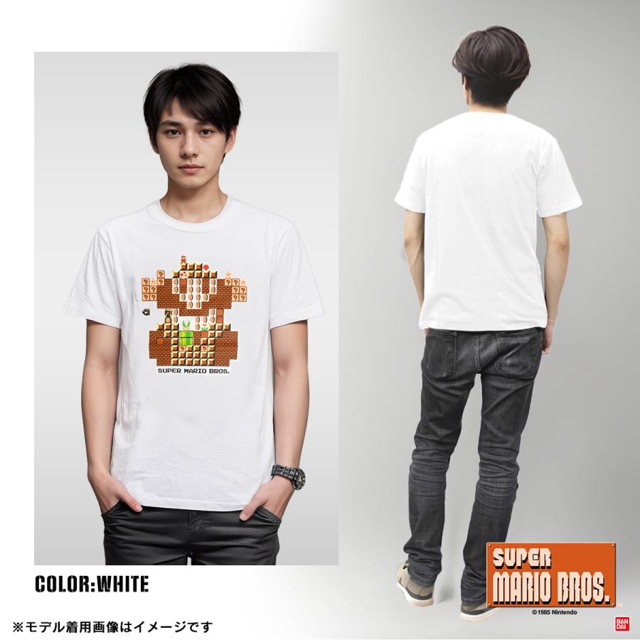任天堂（Nintendo） スーパーマリオ ブラザーズ Tシャツ メンズ マリオ