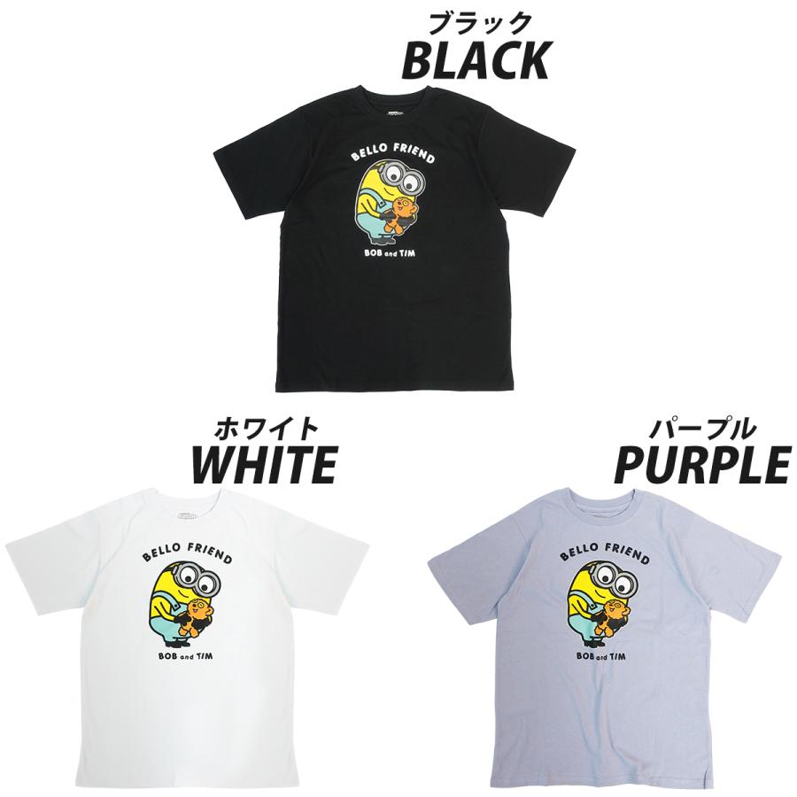 MINIONS（ミニオンズ） MINIONS BELLO FRIEND Tシャツ メンズ 半袖
