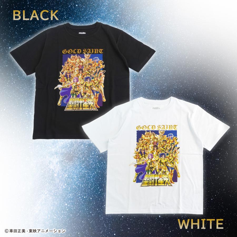 聖闘士星矢 セイントセイヤ Tシャツ 半袖 グッズ メンズ ブラック