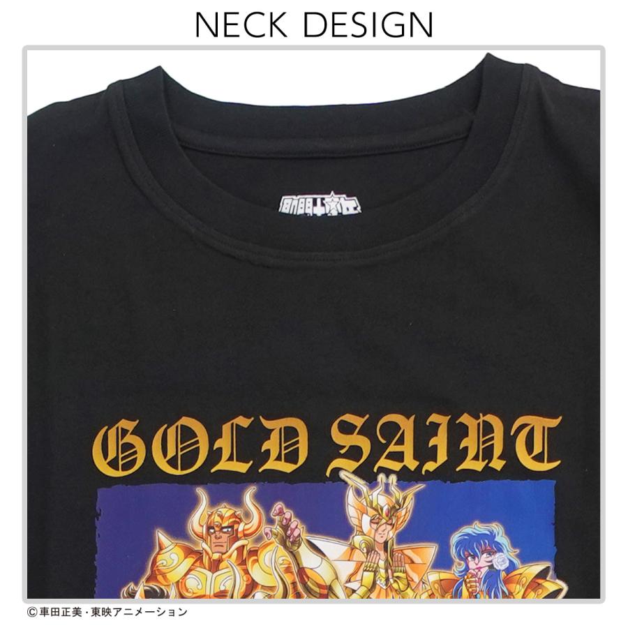 聖闘士星矢 青銅聖闘士Ｔシャツ/ブラック-S 聖闘士星矢 セイントセイヤ Tシャツ 半袖 グッズ メンズ ブラック